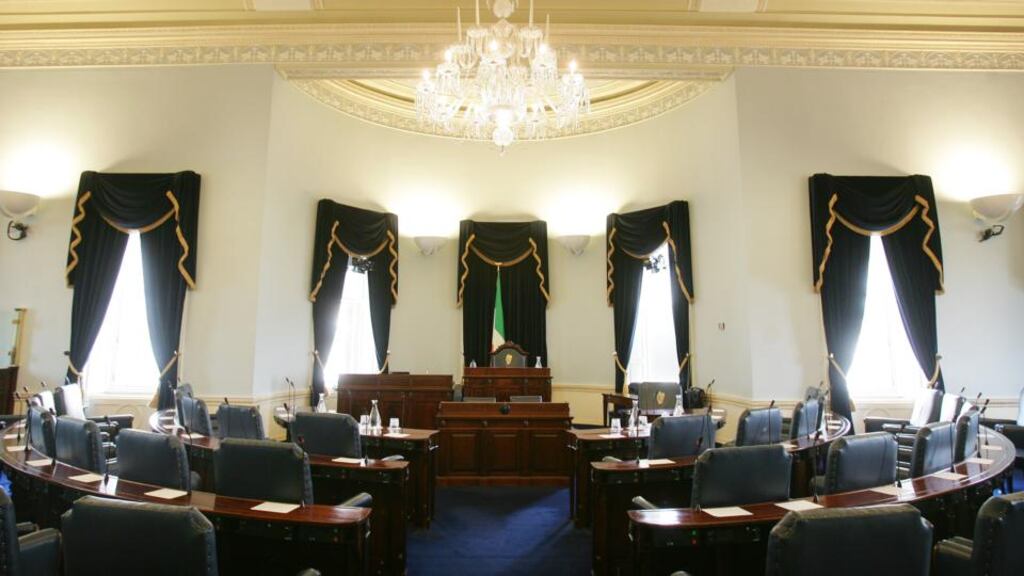 Seanad Éireann. Photograph: Alan Betson