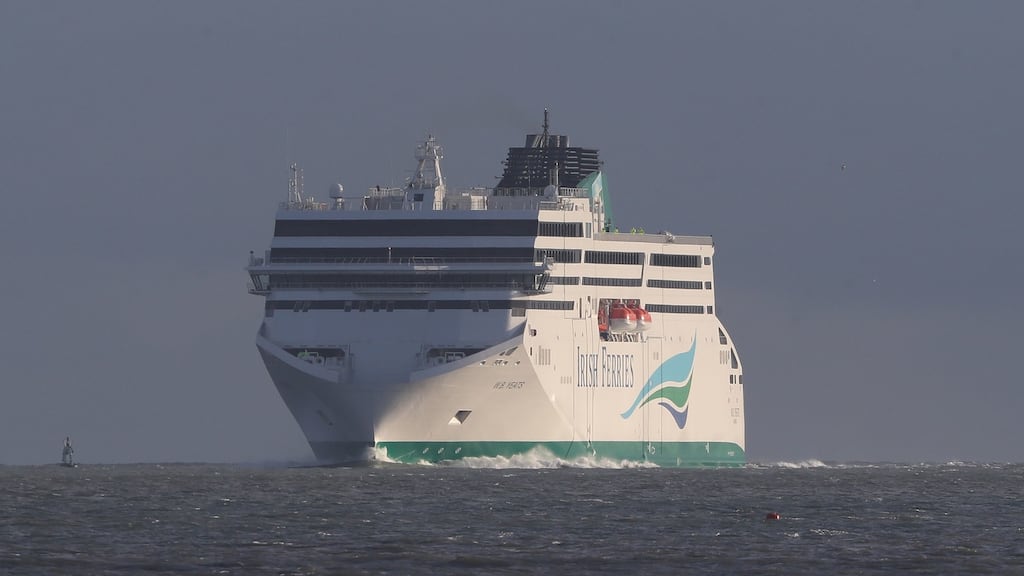 Total revenues recorded in the group’s ferries division in the period to October 31st amounted to €338 million. Photograph: Niall Carson/PA Wire