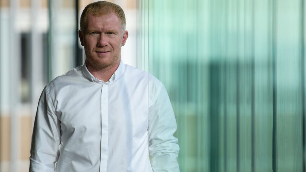 Former Manchester United manager Paul Scholes is set to be appointed Oldham Athletic manager. Anthony Wallace/Getty Images