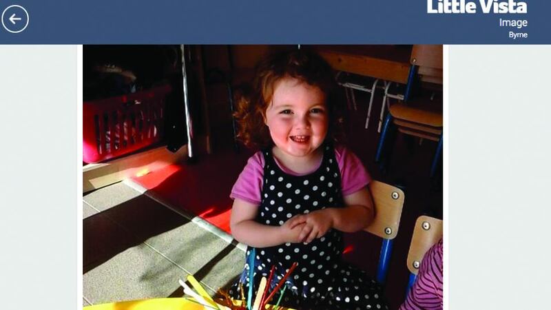 The Little Vista app gives parents updates about food intake, allergies, medicine given, temperatures, any sickness and other relevant markers.