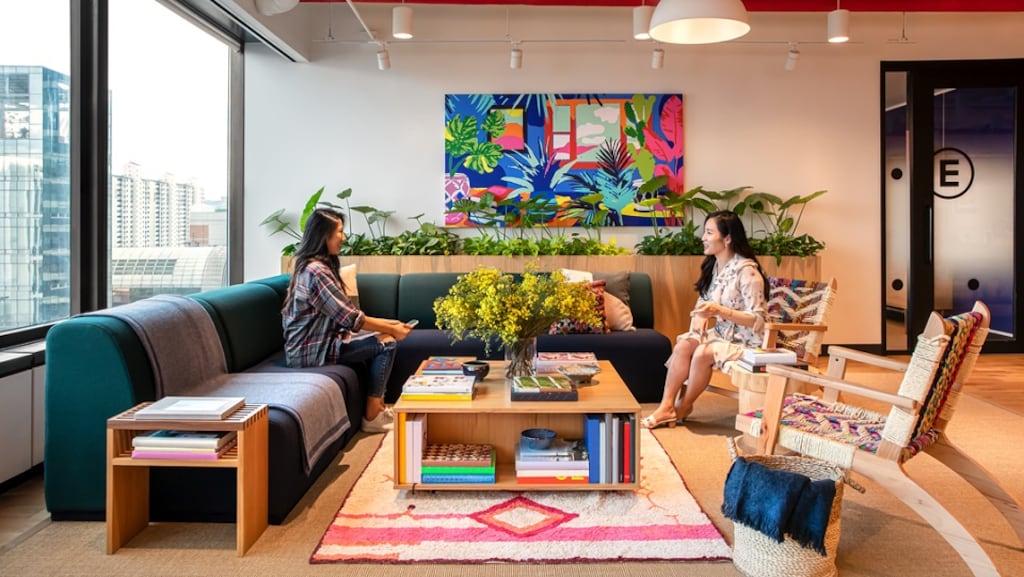 While WeWork originated as a flexible workspace solution for start-ups and SMEs, in recent years the enterprise sector has become the fastest growing element of its customer base. Photographs: WeWork