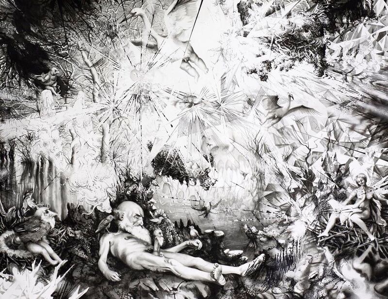 Orzchis caldemia by Eoin McHugh. Photograph: Kerlin Gallery