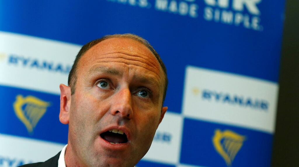Ryanair chief marketing officer Kenny Jacobs is to leave his position at the airline after six years. Photograph: Ralph Orlowski/Reuters