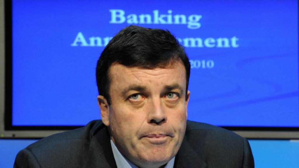 Minister for finance Brian Lenihan: took charge of the State coffers just as “the building boom was coming to a shuddering end”.