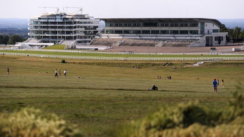 The downs surround the track. Photo: Alex Burstow/Getty Images