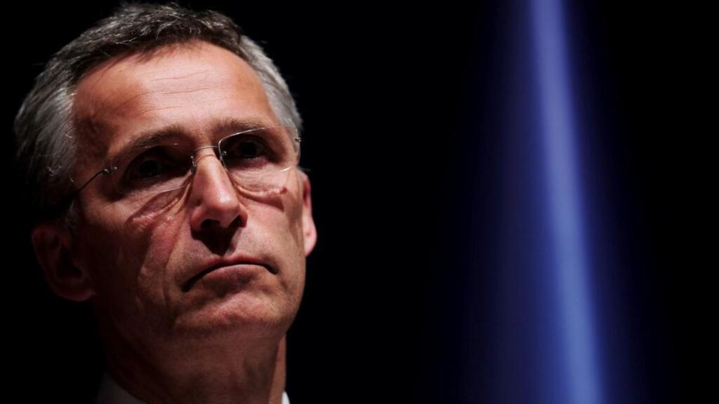Alliance secretary general Jens Stoltenberg at the Nato meeting in southern Turkey. Photograph: Ozan Kose/AFP/Getty Images
