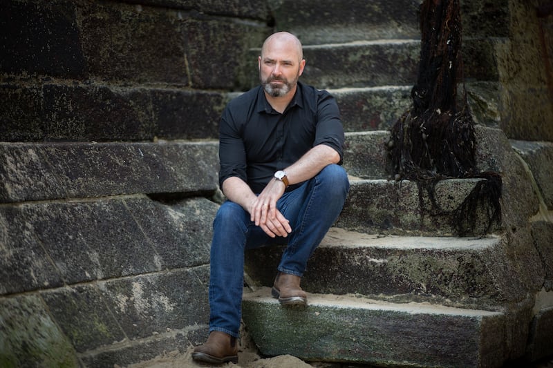 Irish writer Donal Ryan at the Etonnants Voyageurs literature festival in Saint-Malo, western France, on May 28th. Photograph: Fred Tanneau/AFP via Getty Images