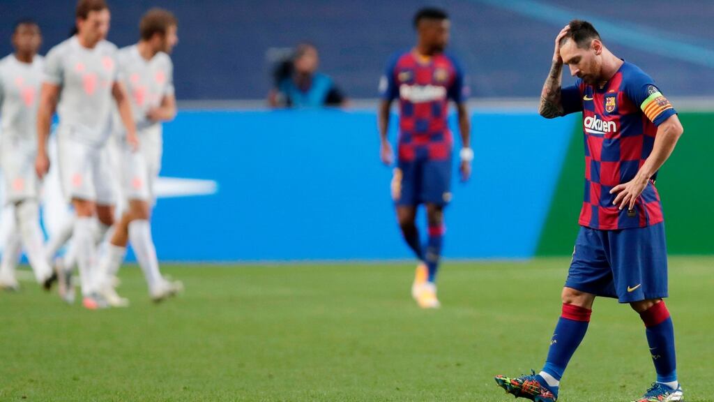 ’Níor réitigh sé liom go speisialta nuair a dhein billúnaigh Bayern Munich scrios ar bhilliúnaigh Barcelona’ Grianghraf: Manu Fernandez/Getty