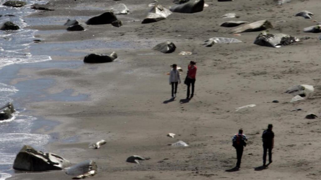 Dún Laoghaire Rathdown County Council announced bathing was safe again at both Killiney (above) and White Rock beaches following updated samples results today. Photograph: Eric Luke Staff Photographer