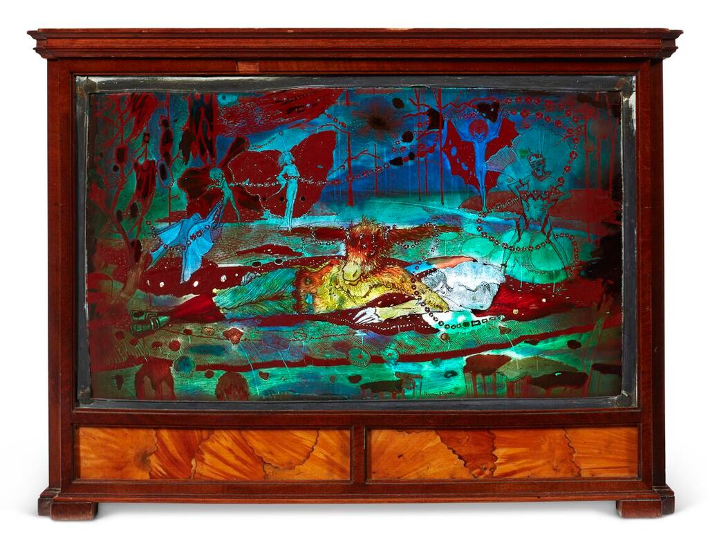 Harry Clarke, Titania and Bottom in a James Hicks cabinet €100,000-€150,000 Morgan O'Driscoll