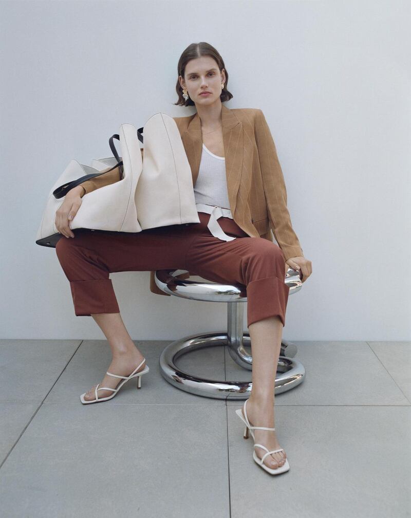 Strappy sandals, €59.95, Zara