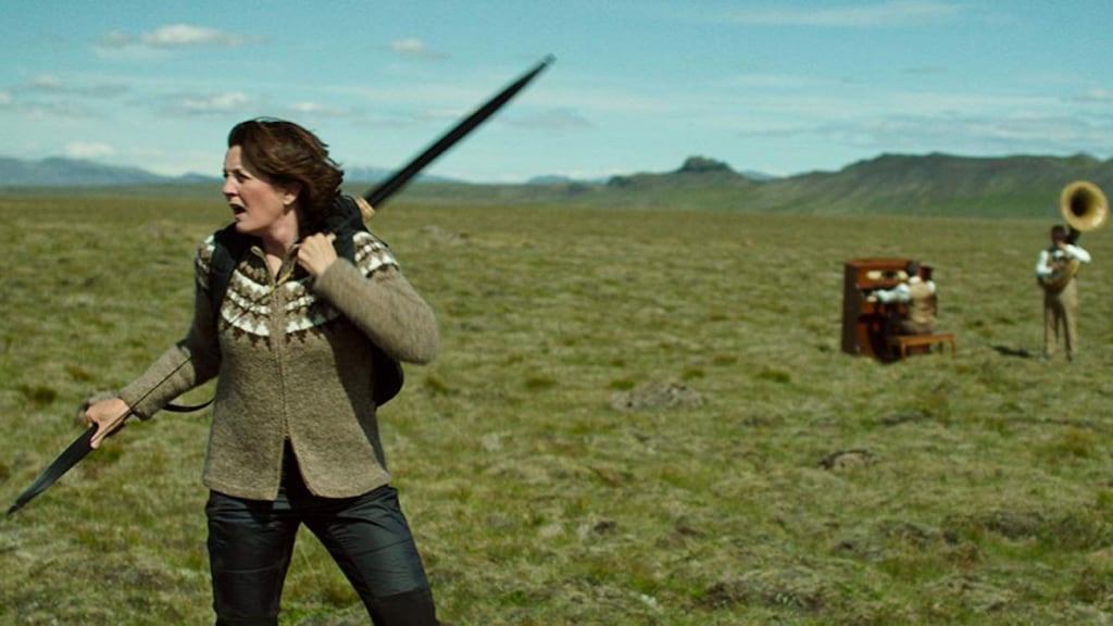 Battle ready: Halldóra Geirharðsdóttir in Woman at War