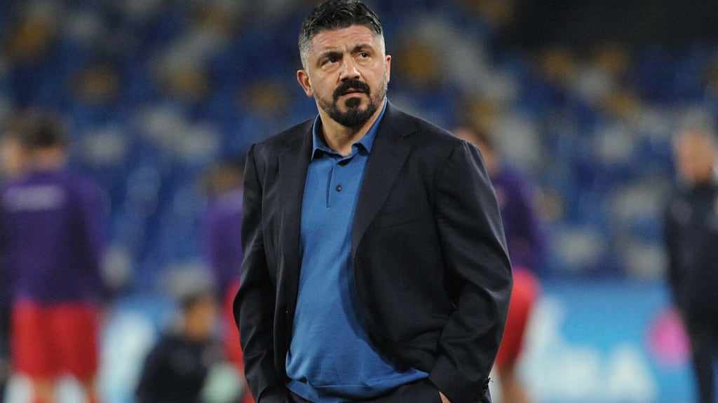 Tottenham will not be appointing Genarro Gattuso as their new manager. Photo: Cesare Abbate/EPA