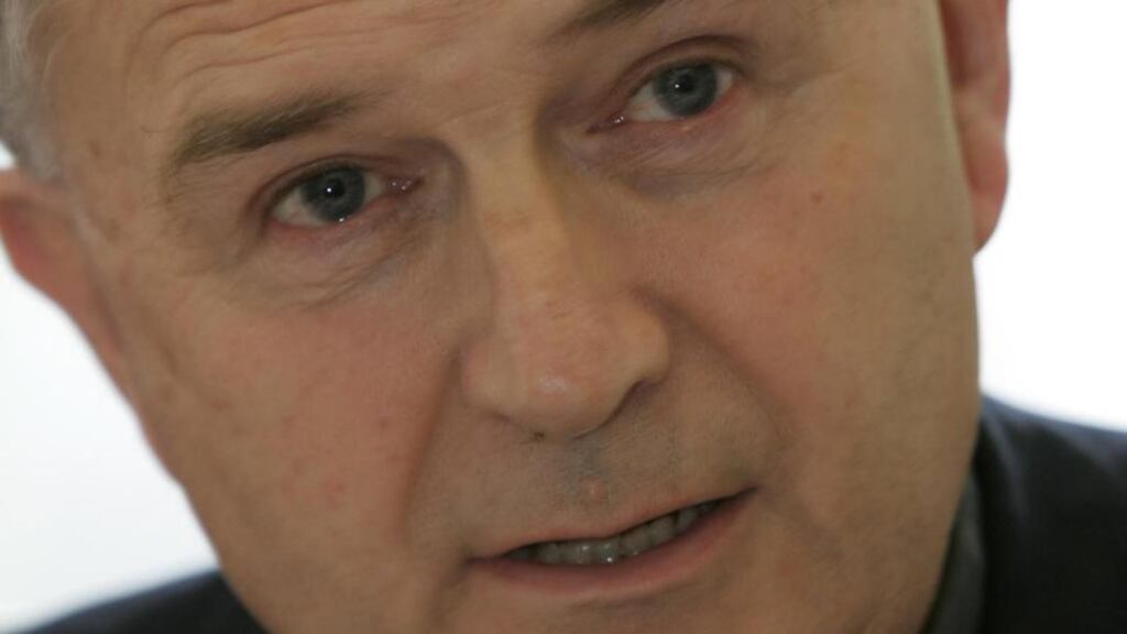 Bishop of Kilmore Leo O’Reilly: attended the “Vigil for Life” rally at Dublin’s Merrion Square on Saturday. Photograph: Dara Mac Dónaill