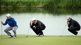 Golf balls rain down at Precipitation Invitational