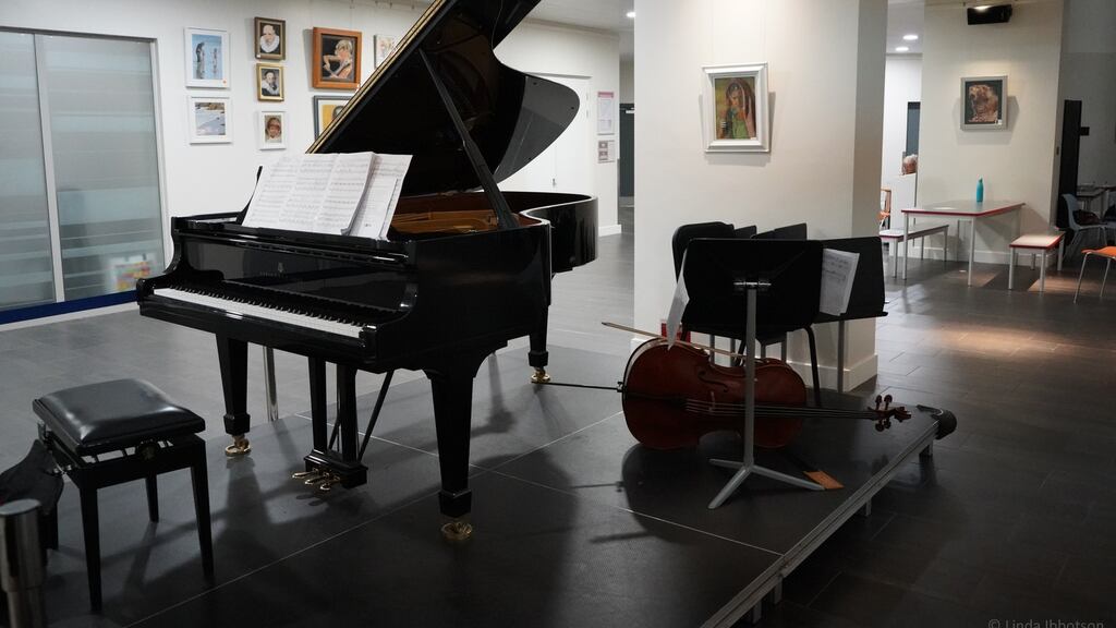 “I don’t want poetry and music to be life’s understudies or background singers to the humdrum, which might be losing both its hum and its drum anyway.” Photographs: Linda Ibbotson