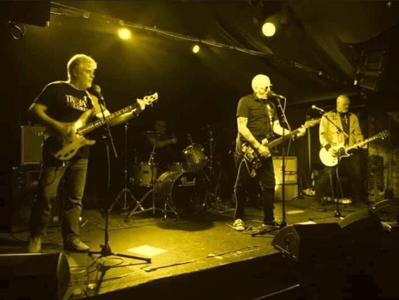 The Lee Harveys: Sam Gregan, Paul O’Brien, Bitzy Fitz and Peter Jones