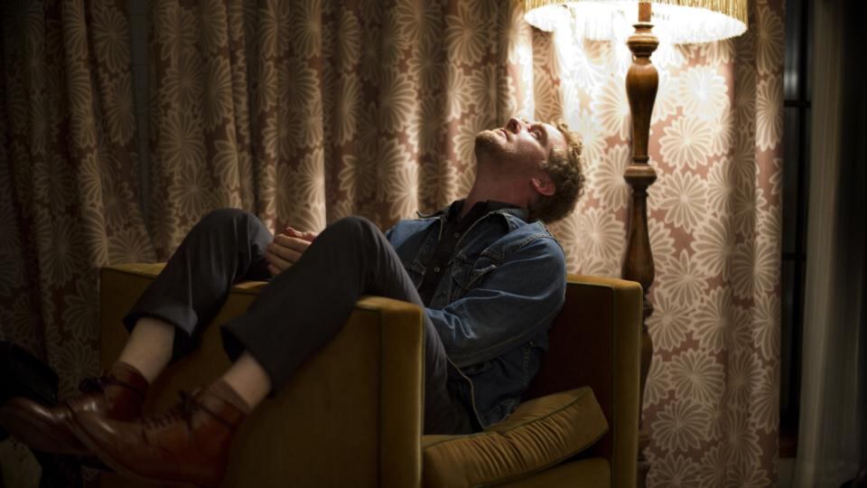 Burgundy Stain Sessions: Glen Hansard. Photograph: Joshua Bright/New York Times
