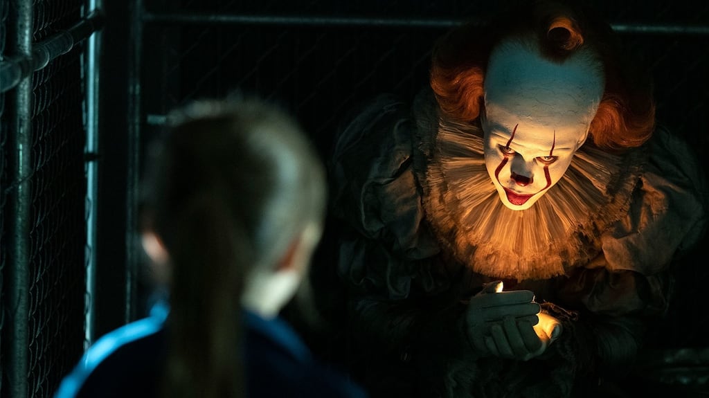 Pennywise the clown  is reduced to a mere cameo