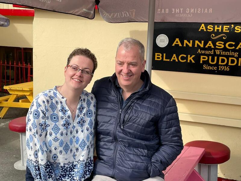 Annie Trueman and her brother Ciarán Duke