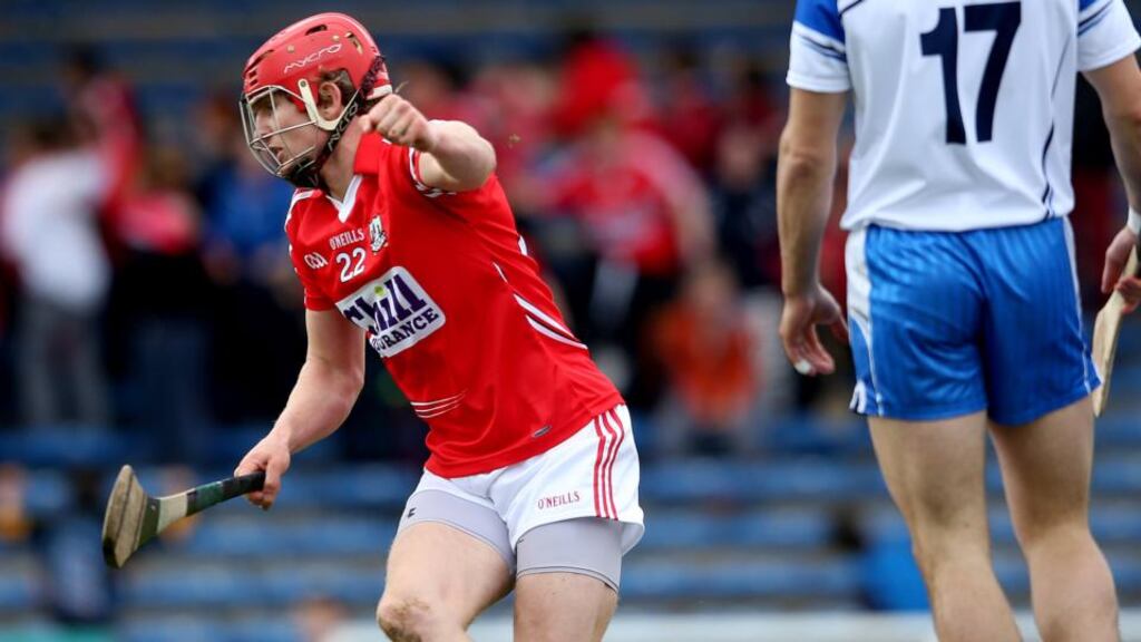 Bill Cooper comes in at centre half forward in the only change on the Cork hurling team for their Munster SHC replay with Waterford. Photograph: James Crombie/Inpho
