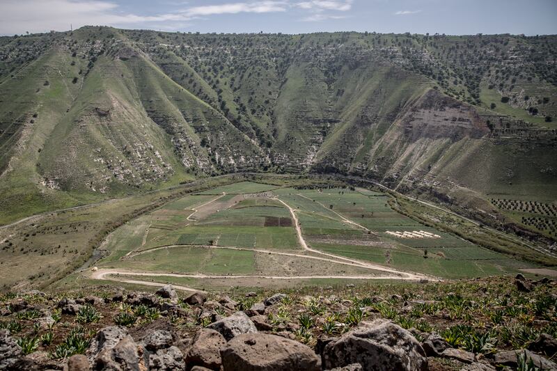 The area where the Israeli attacks happened on Tuesday, March 25th. Photograph: Sally Hayden