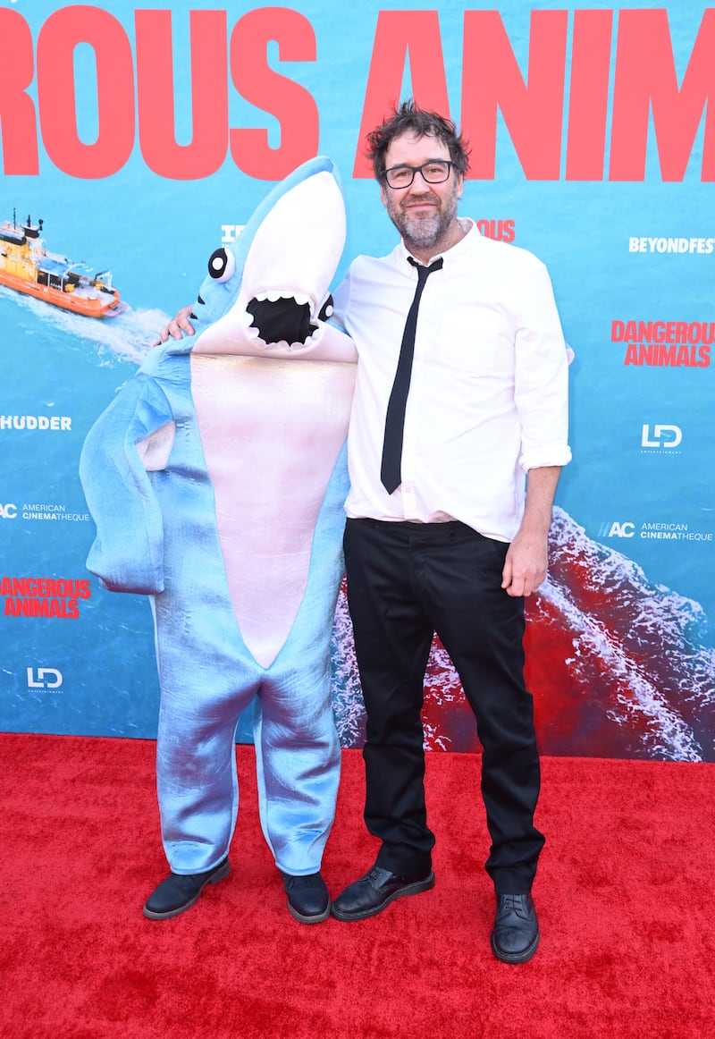 Sean Byrne at the premiere of Dangerous Animals in Los Angeles on May 27. Photograph: Michael Tullberg/Getty