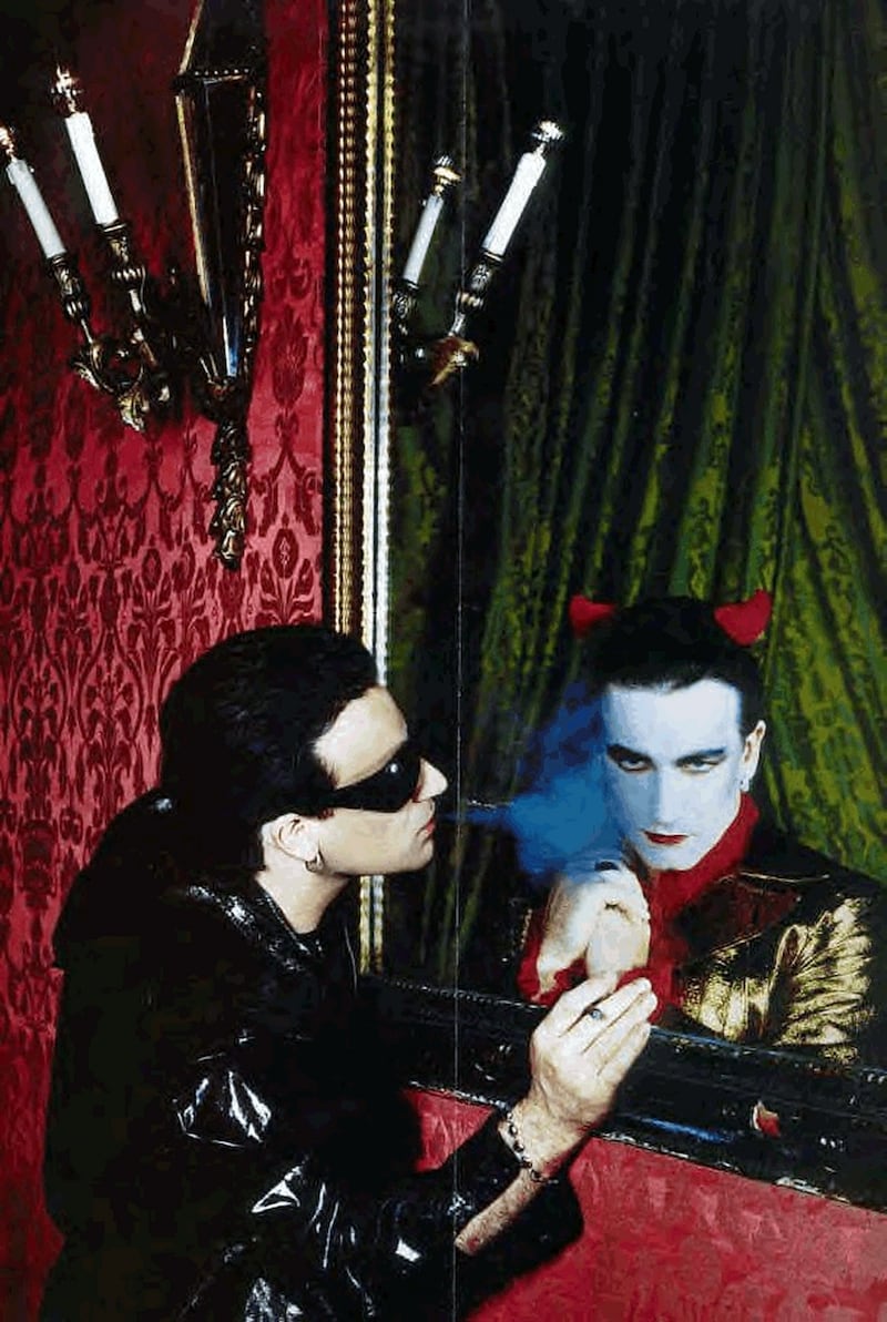 MacPhisto: alter egos on full display during the Zoo TV era. Photograph: Kevin Davies