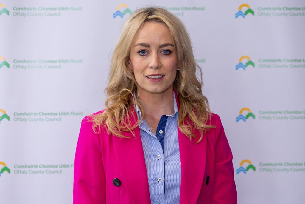 Councillor Claire Murray was last month added to the general election ticket in Offaly as Fianna Fáil attempts to make gains in the constituency. Photograph: Offaly County Council