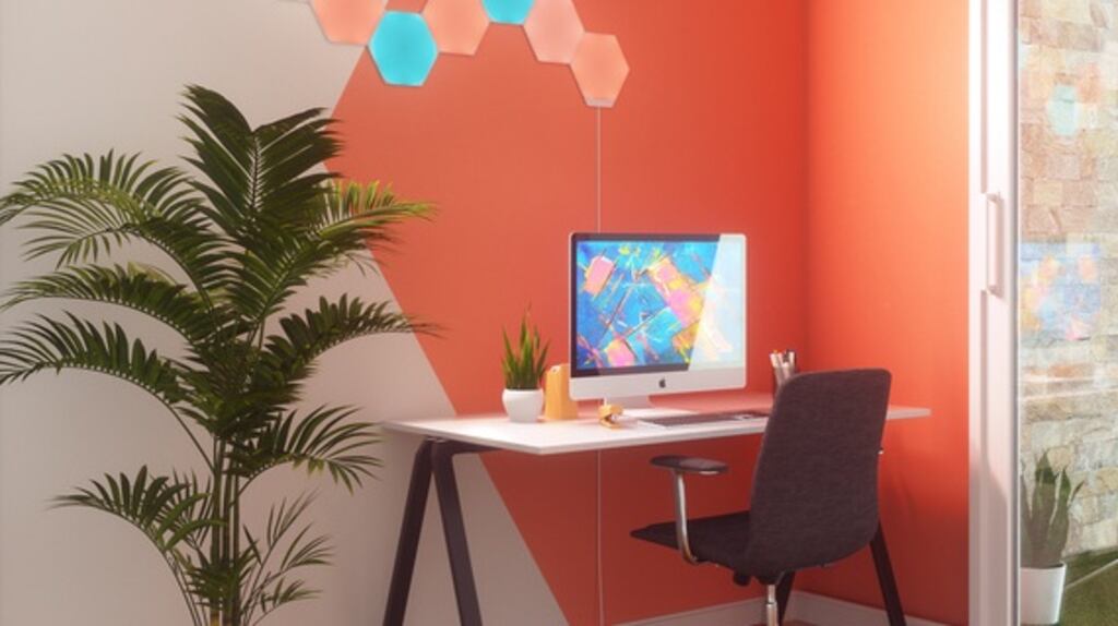 Nanoleaf Shapes is also compatible with Apple HomeKit, for syncing with your smarthome