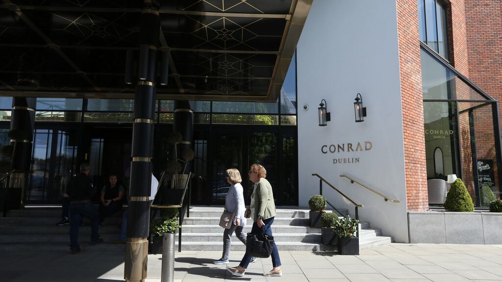 The sale of Dublin’s five-star Conrad Hotel is expected to be concluded shortly for around €118 million.