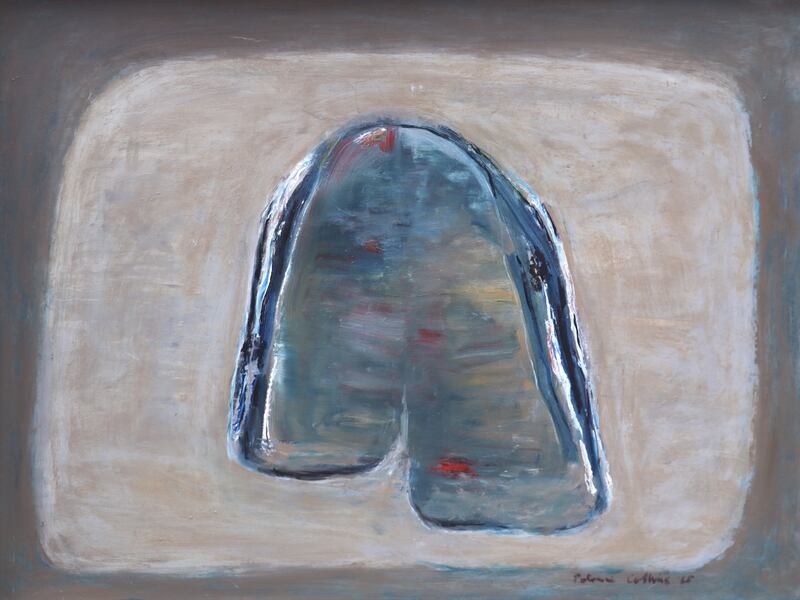 Patrick Collins appears in the deVeres sale too with his Menhirs on the Plain