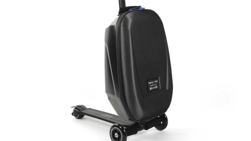 Carry-on luggage that’s also a scooter