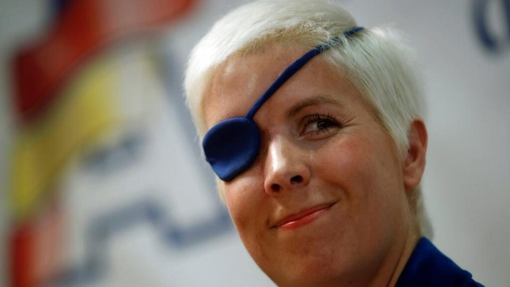 Marussia Formula One test driver Maria de Villota was been found dead in a hotel in the southern Spanish city of Seville. Photograph: Sergio Perez/Reuters