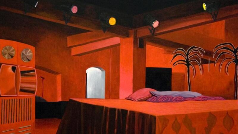 Stephen Loughman’s “Alle Wege sind verschlossen”, oil on canvas, 80x120cm (2012)