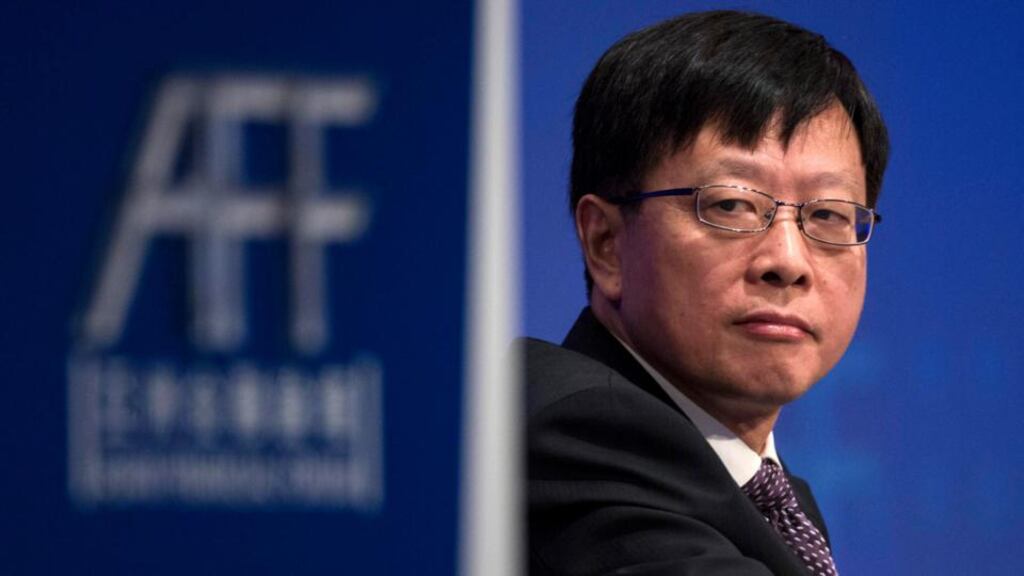 China Investment Corporation chairman and chief executive Ding Xuedong. Based in Beijing, the corporation is a sovereign wealth fund established in September 2007. Photograph: Reuters