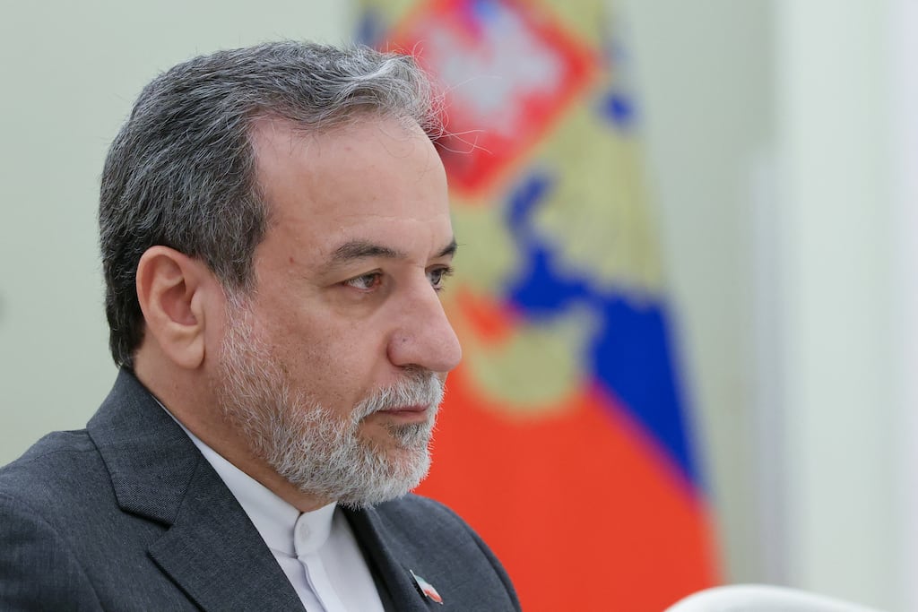 Iran remains committed to the nuclear Non-Proliferation Treaty, says foreign minister Abbas Araghchi. Photograph: Sergei Karpukhin/AFP/Getty Images