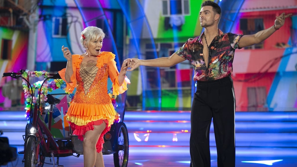 Lat Dance:Eilish O’Carroll and Ryan Mc Shane were voted off Dancing with the Stars. Photograph: Kyran O’Brien