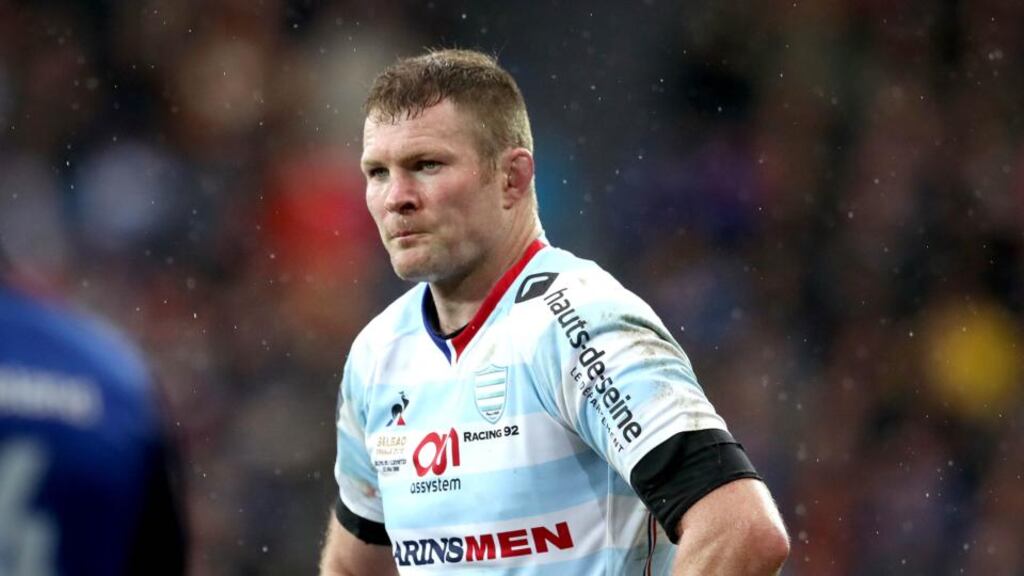 Donnacha Ryan: has been almost an ever-present for Racing 92 this season as he again proves his worth to the French Top 14 club. Photograph: Ryan Byrne/Inpho