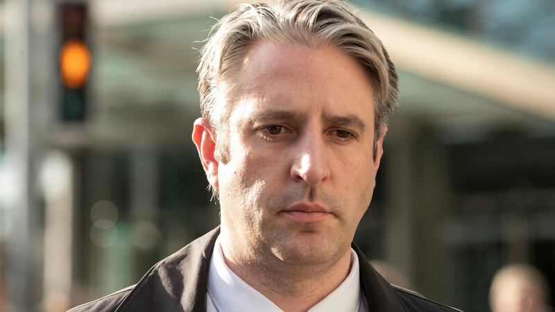 David Peile (42) is pictured leaving Dublin Circuit Criminal Court on Tuesday. Photograph: Collins Courts.