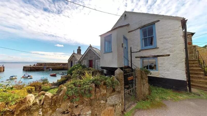 The harbour-side cottage in Cornwall