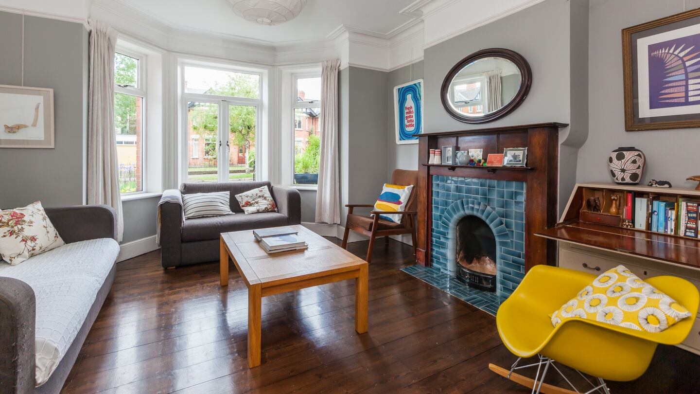 The front reception room.