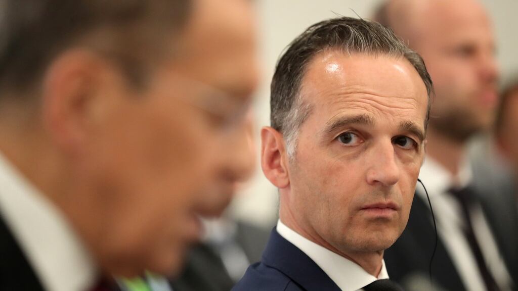 Germany’s foreign minister Heiko Maas: ‘Participation in the American strategy of maximum pressure is out of the question for us.’ Photograph: EPA/Friedemann Vogel