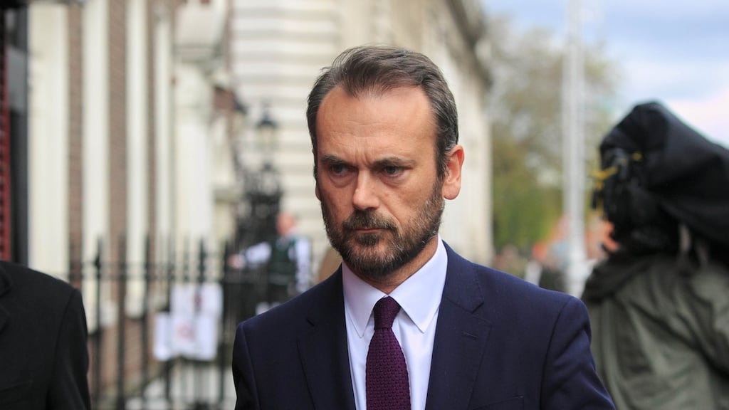 Ulster Bank chief executive Gerry Mallon: Minister for Finance Paschal Donohoe said lenders had treated borrowers “disgracefully”. Photograph: Gareth Chaney Collins