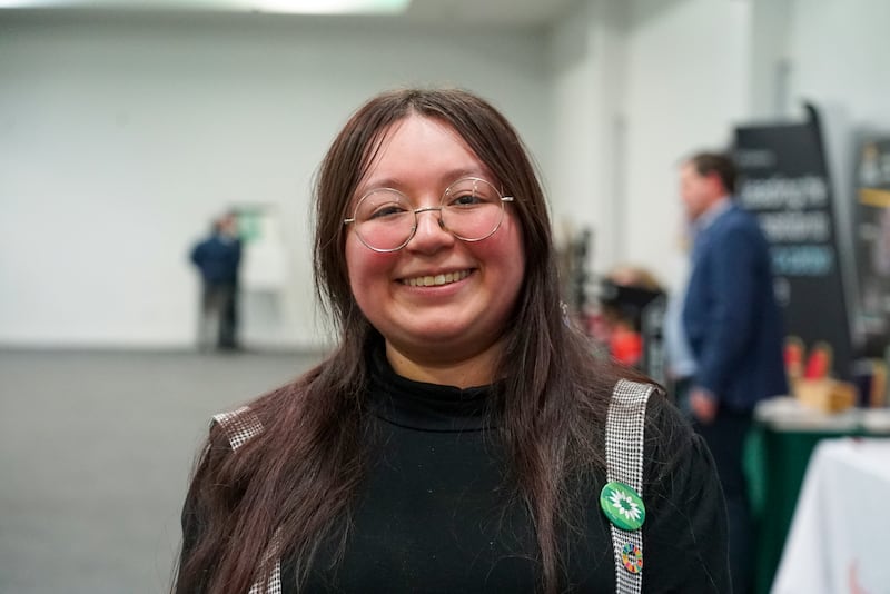 Paola Serrano joined the Green Party last year while studying in Galway. Photograph: Enda O'Dowd