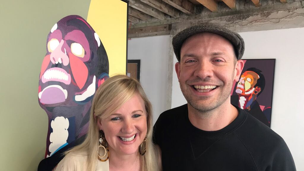 Nollaig Healy and James Earley.