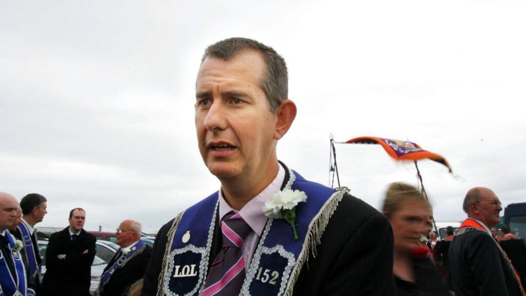 Former Minister for Health Edwin Poots’s ban on gay men giving blood in Northern Ireland was influenced by his religious beliefs, the North’s High Court heard today. File photograph.