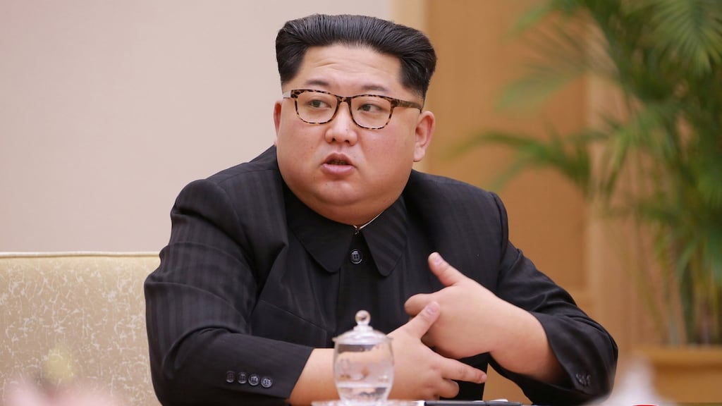 North Korean leader Kim Jong Un: no sitting US president has ever met with a leader from North Korea. Photograph: Reuters