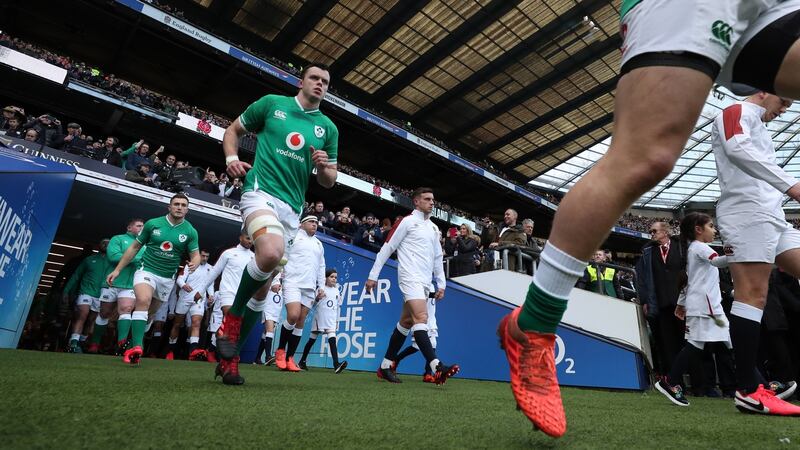 Andy Farrell is hopeful James Ryan will be fit to feature during a hectic end to the 2020 calendar. Photograph: Billy Stickland/Inpho