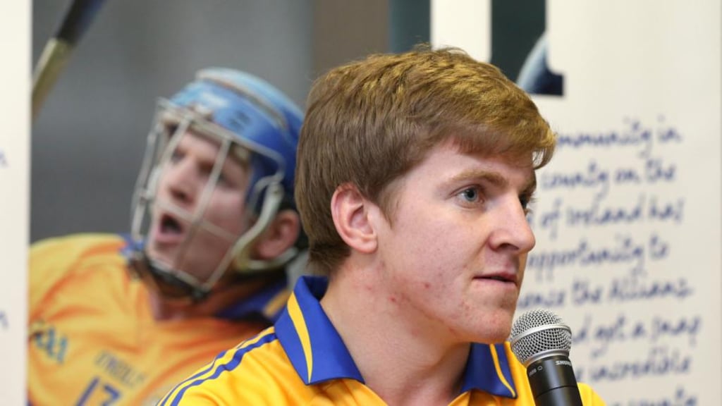 Pádraic Collins will look to juggle hurling and football commitments with Clare during the season. Photograph: Cathal Noonan/Inpho